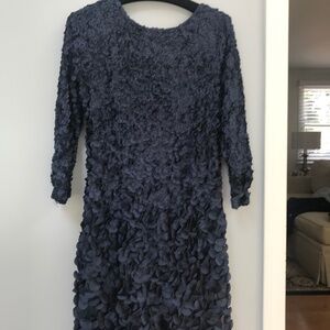3D Floral Appliqué Dress